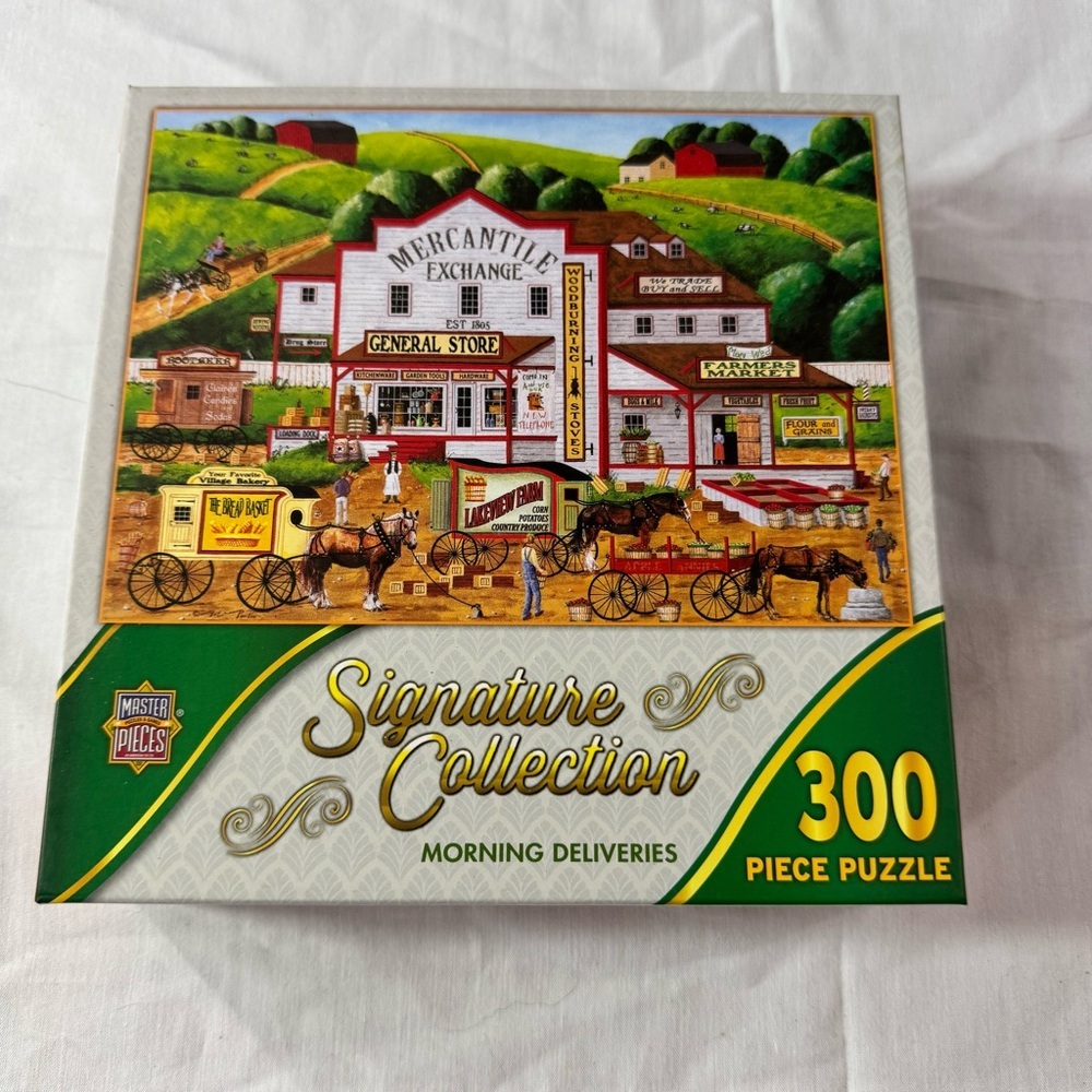 10. Signature Collection 300-Piece Puzzle - Morning Deliveries